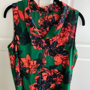 Vince Camuto Floral Blouse